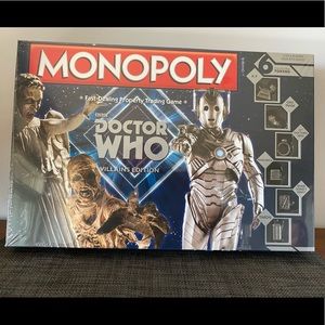 DR WHO MONOPOLY VILLAINS EDITION